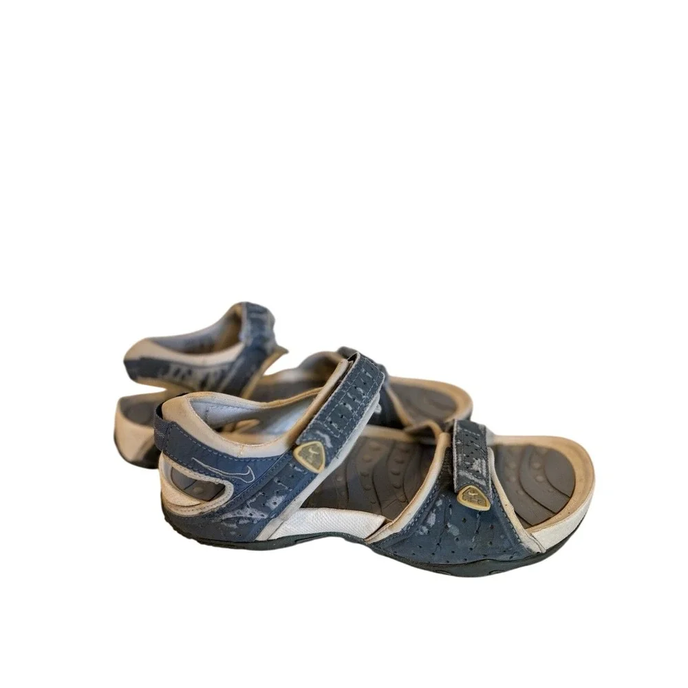 Nike ACG Women US‎ 9 Gray Blue Outdoor Sport Sandals Hiking Strappy